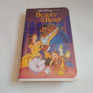 Beauty And The Beast VHS Tape Walt Disney’s Black Diamond Classic 1325 R…